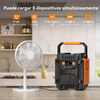 172Wh Sunmorn 800 veces la vida de carga 200w fuente de alimentación al aire libre